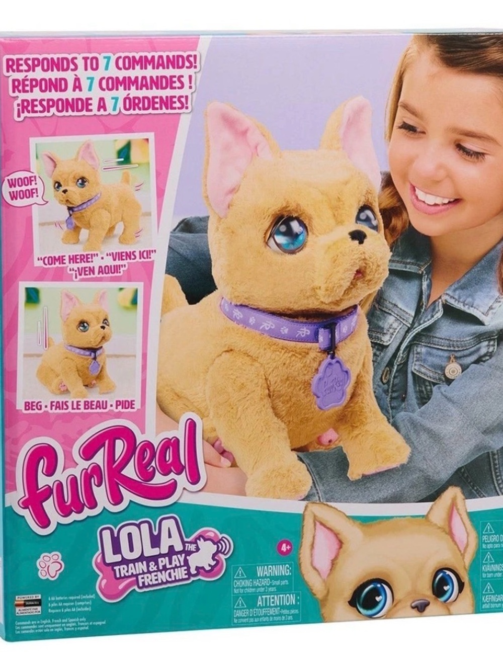 FurReal 2026 ~ Lola ~ Train & Play Frenchie ~ Responds To 7 Commands ~ NEW